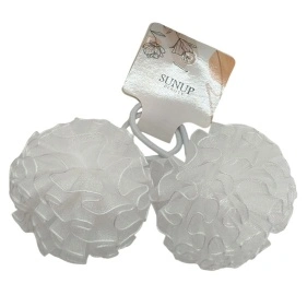 Бант-помпон для волос на резинке Sunup beauty, 2 шт., 6 см (ML-3487)