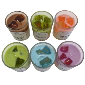Свеча интерьерная ароматическая "Cocktail", Sunup,  7*8 см, 150 г, (ML-3238)