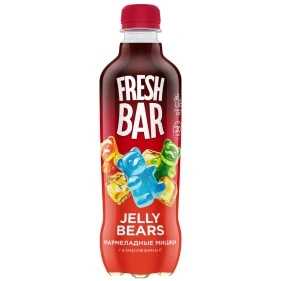 Напиток FRESH BAR Джэлли Бэарс сильногаз.,  0,48л ПЭТ