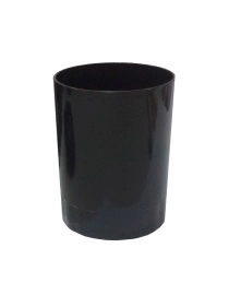 Стакан для ручек TM"Profit" офисный ЧЕРНЫЙ (СП-6348) (РФ)