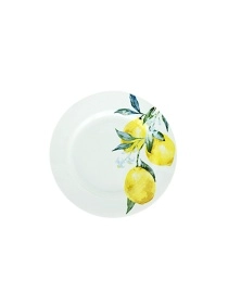Тарелка мелкая "Лимоны" 200 мм  ф.653 "идиллия"