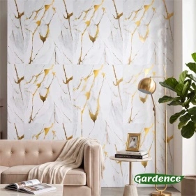 Водостойкая самоклеющаяся плитка из ПВХ "Marble", 40*300 см (XRE25100932)