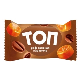 Десерт замор.ТОП РАФ СОЛ. КАРАМ.'', (не сод. м.ж. или сод. менее 3 мас.% м.ж.)70 г