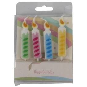 Набор свечей для торта "Candles", 4 шт.