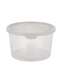 Контейнер для продуктов HELSINKI Artichoke 0,75 л круглый пепельный жемчуг