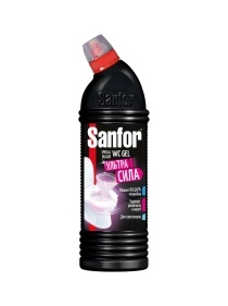 Гель чистящий "SANFOR" WC Gel Black, 750 г