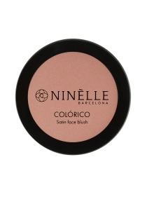 Сатиновые румяна для лица COLORICO №405 розово-бежевый