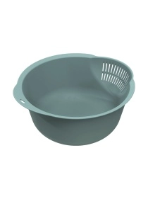 Чаша для мытья круп Krita (серая мистерия)