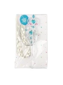 Набор карнавальный "Принцесса", 3 шт, коса, палочка, ободок-корона (PI0323)