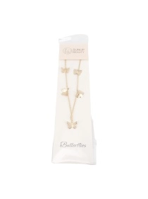 Колье "Butterflies", 40+5 см (K231026044)