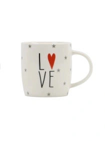 Кружка "Love never fails", 380 мл (ML-499)