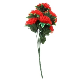 Букет цветов искусственых "Хризантемы", 7 бутонов 