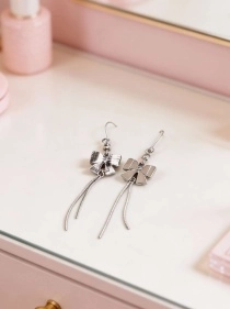 Серьги "Candy Pink", 7,5 см