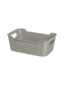 Корзинка универсальная "Mango" 1.5л. 190х140х80мм (серый)