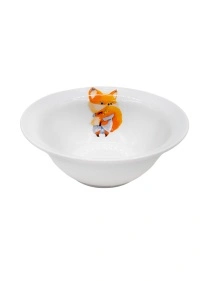 Миска "Кроха" (Лисичка)" 550 см3 Ф.653 "Идиллия"