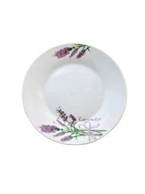 Тарелка мелкая 17,5 см "Лаванда" т7-5763#  (эконом)