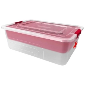 Контейнер-аптечка с лотком 5 л натуральный