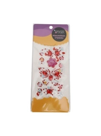 Наклейки-стразы декоративные, 7*13 cм (PK454)