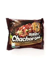 Лапша б/п с соусом  из черных соевых бобов Chacharoni 140г