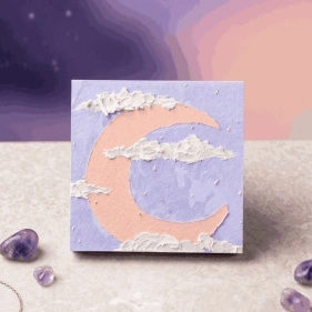 Бумага для заметок "Stars, moon, sky", 50 шт, 7*7 см (PX0914)