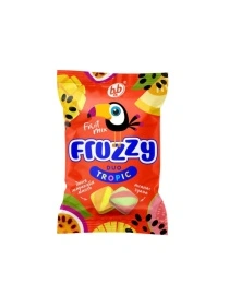 Конфета Fruzzy Duo жеват. с нач. 180г