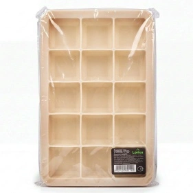 Форма для льда с крышкой, силикон, 18,7*12*3 см (ML-2981)