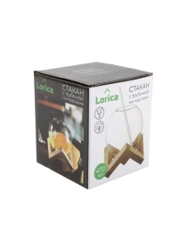 Стакан с трубочкой на подставке "Ball", 470 мл (PK997)