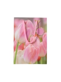 Пакет подарочный "Tulips", 17,5*24*8 см (VA-781)