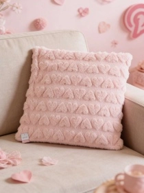 Наволочка декоративная "Candy pink hearts", 45*45 см (PI0572)