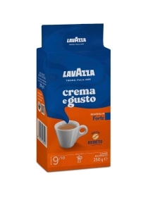 Кофе "Lavazza"   Crema e Gusto Forte мол.  пач. 250г