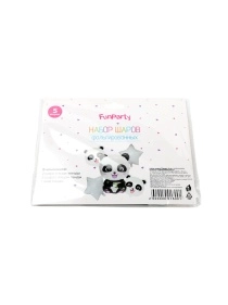 Набор шаров "Панды", 5 шт.