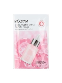 MOOYAM Маска для лица тканевая (коллаген) арт. KRE0312005-6