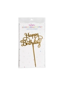 Декоративный топпер, 15*10 см (ML-1136)