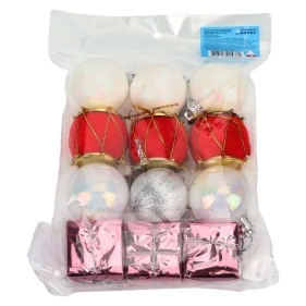 Набор елочных украшений Снежный вальс "Christmas decoration", 12 шт., 3 см (IRE260123144)
