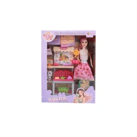 Игровой набор. Кукла с собачкой. Pan Fun (Артикул PI0504-2)