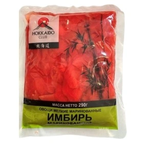 "Hokkaido club" Имбирь маринованный, 290 г,