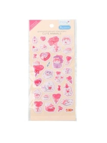 Наклейки декоративные "Cute animals", 24*9,5 см (PI0088)