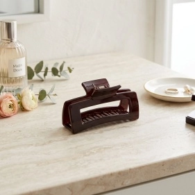 Крабик для волос "Dark red dream", 10-12 см