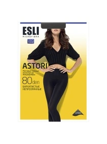 Колготки женские ESLI ASTORI 80, р.4, nero