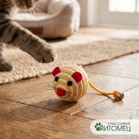 Набор игрушек для котов "Мышки", 2 шт, 4,7 см, в асс-те