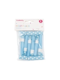 Набор гудков праздничных "Noisy party-1", 6 шт, 13,5 см