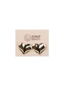 Серьги "Hearts", 2 см (PZ130)