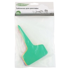 Табличка для рассады, 20 шт, 9,8*5,6 см