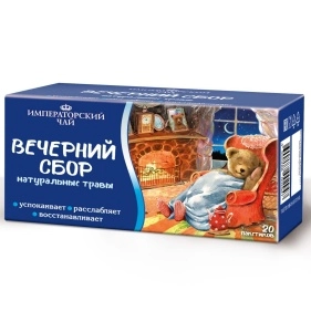 Напиток чайный "Вечерний сбор" 20 пак.