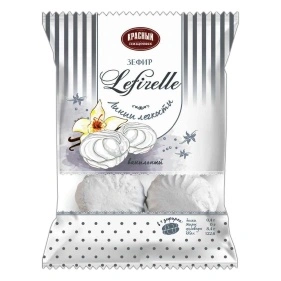 Зефир "LEFIRELLE" ванильный 230г.