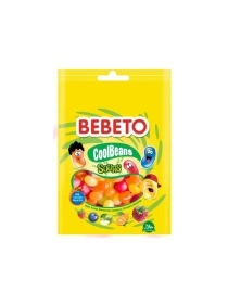Жеват.конфеты COOL BEANS SOUR MIX со вкусом яблока, апельсина, клубники, малины и черники 60г