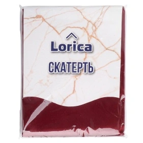 Скатерть "Elegante" 120*140см, однотон, полиэстер, микс цветов