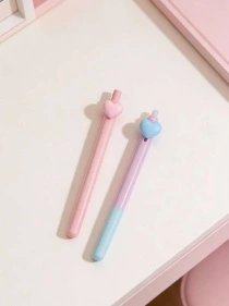 Набор канцелярский "Candy pink": ручка гелевая цв. синий + карандаш (PI0859)