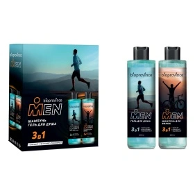 Подарочный набор BIOPROVINCE MEN: BIOPROVINCE® MEN Гель для душа BLUE, 250 мл + BIOPROVINCE® MEN Шам