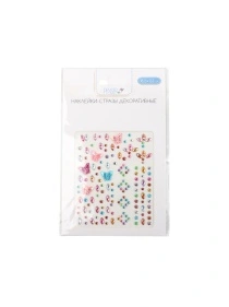 Наклейки-стразы декоративные 18,5*11,3 см (PK1347)
